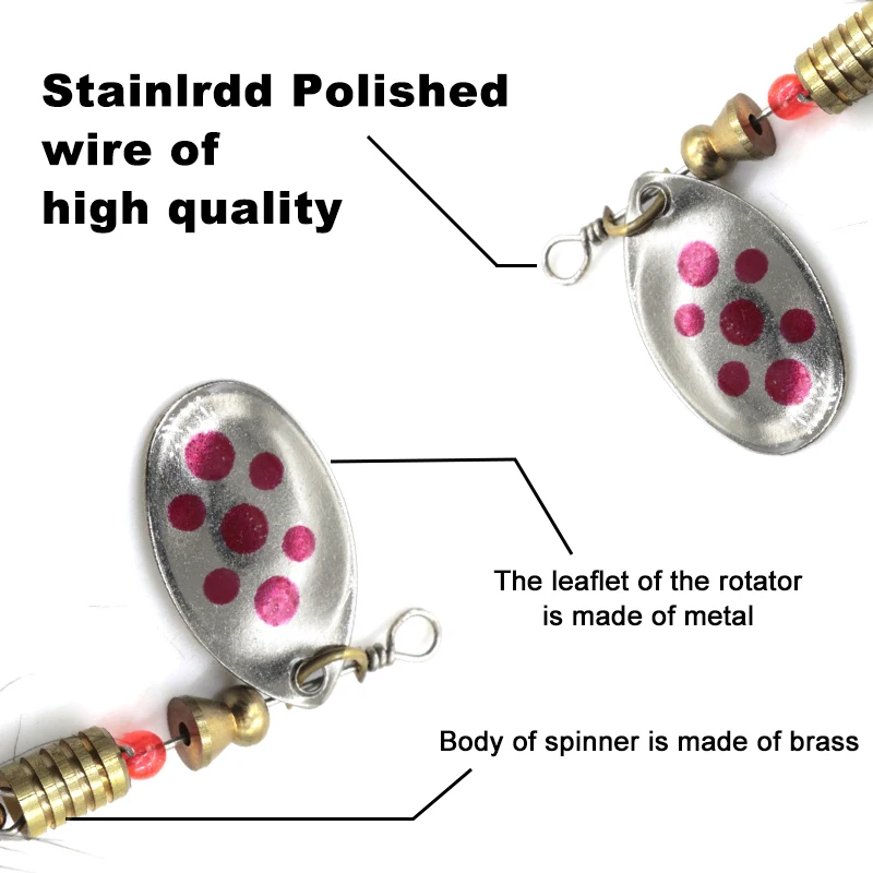 Metal Spoon Fishing Lures 4