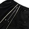 Men Summer Cargo Shorts 2025 Summer Black Loose Casual Shorts Side Pocket Wide Leg Short Pants for Male 3