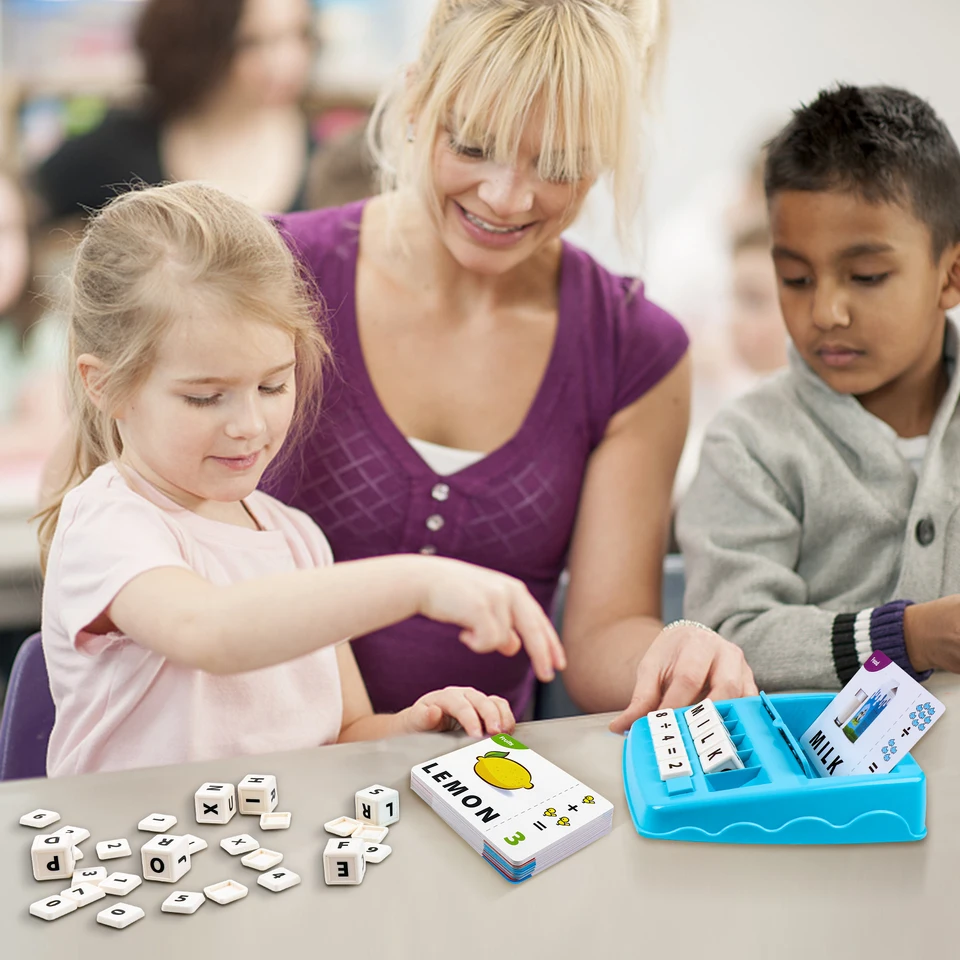 Giocattoli Educativi: Gioco di Lettere per Bambini 3-8 Anni