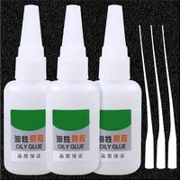 Extra Strong Super Glue Instant Seconds Oily Adhesive Fast Cyanoacrylate Welding Leather Shoe Repair Wood Metal Plastic 502 Bond 1
