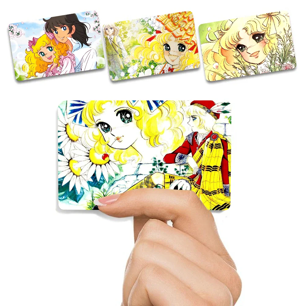 Anime Manga Candy Various Anime Bank Credit Cards Bus Pass Stickers Cool Decoration Waterproof Stickers Collection Toys Gifts