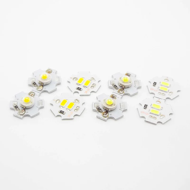 Okrągłe światło LED DC 5V usb SMD 5730 chip lampa z koralikami 2w 3w 5w 10W powierzchnia ściemnialna żarówka pojedynczy kolor DIY biały ciepły biały