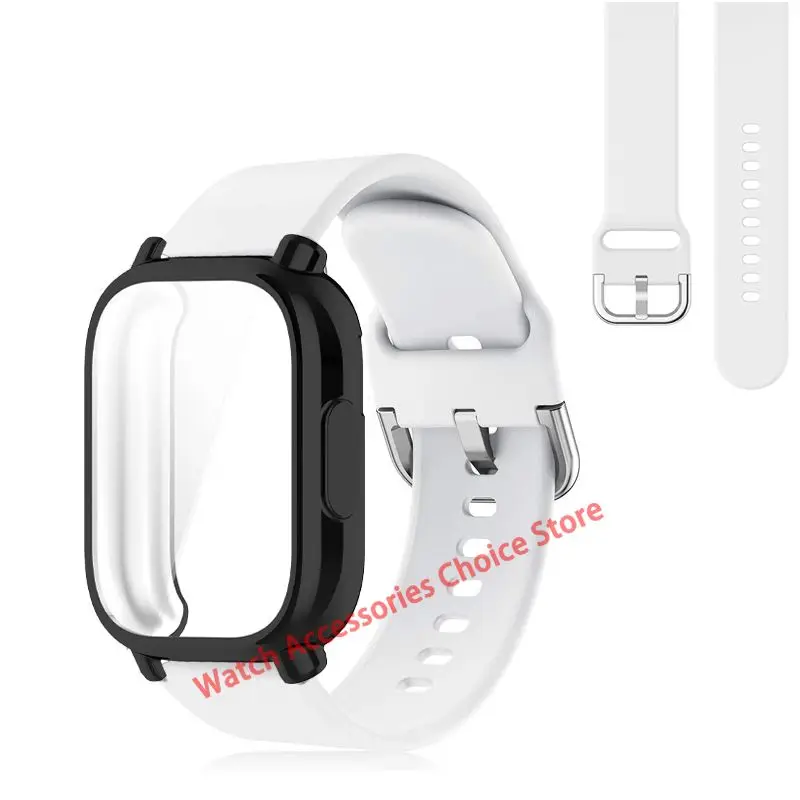 Protective TPU Shell with Breathable Silicone Strap