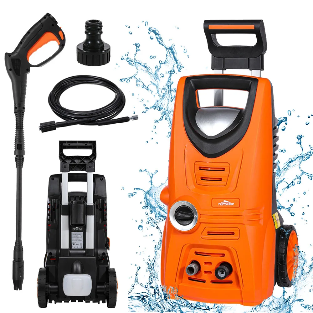 1600w Highpressure Washer Household Highpressure Car Washer Automatic