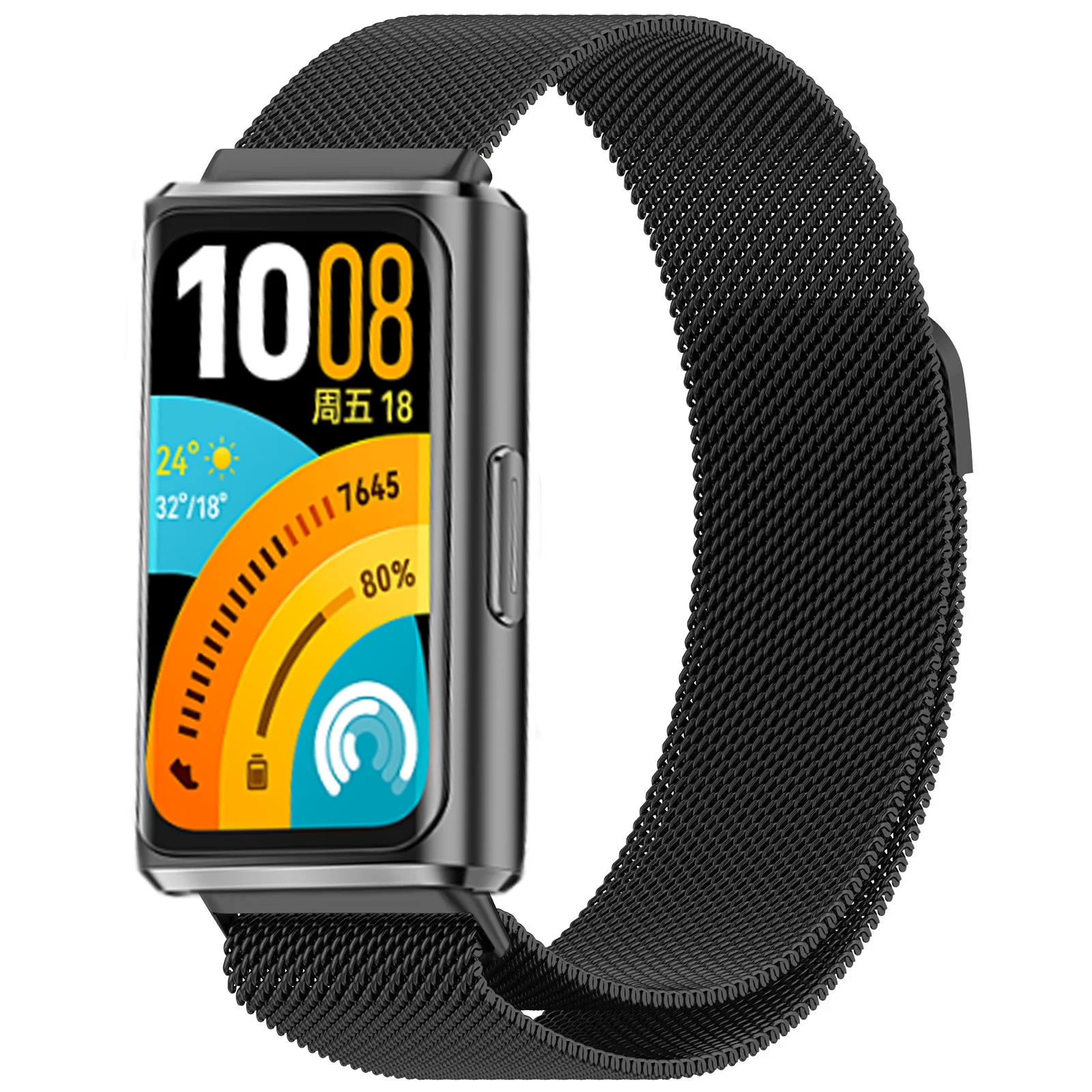 Milanese Metal Magnetic Strap Bracelet - Breathable Wristband Correa Accessory