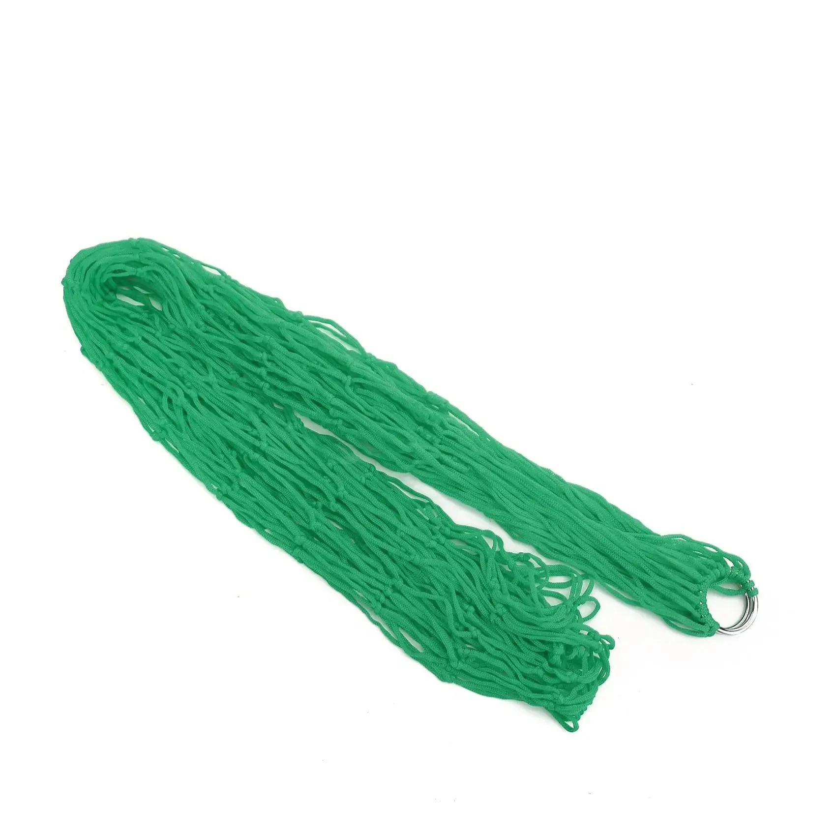 Outdoor Supplies Bold Mesh Hammock Nylon Rope Single Hammock Outdoor Furniture Camping 4