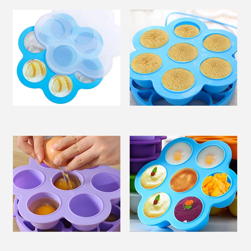 140G Baby Food Container Baby Fruit Breast Milk Storage Box Refrigerator Tray Potato Chips