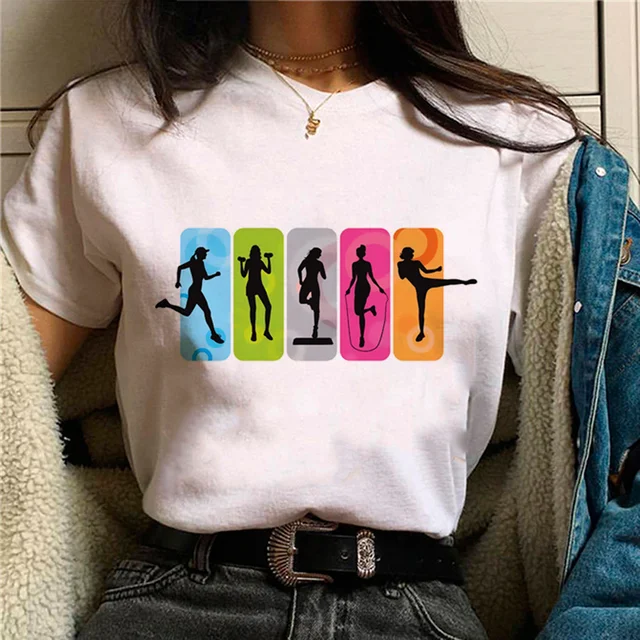 Gimnasio Playeras Para Crossfit Mujer Crossfit Fitness Tee Mujeres