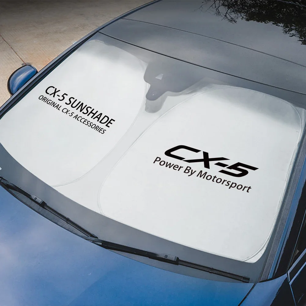 Car Windshield Sunshade Windscreen Anti UV Cover Protector Interior Accessories For Mazda CX5 CX-5 KE KF AWD Skyactiv CX 5 SUV-car sunshade,windshield sunshade,windshield sun shade