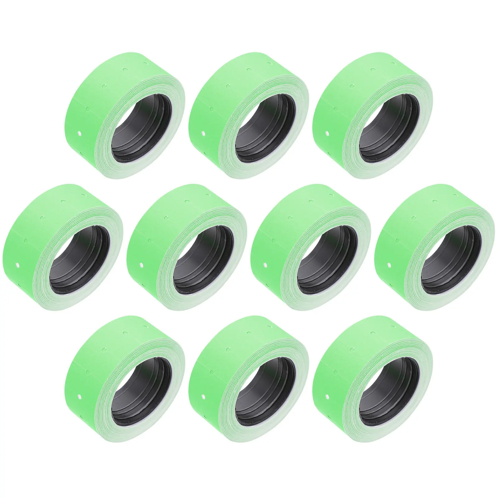 10롤 가격표 스티커 용지 고급 재질 안전하고 신뢰할 수 있는 가격 표시 재고 라벨링 판매 광고 가정용