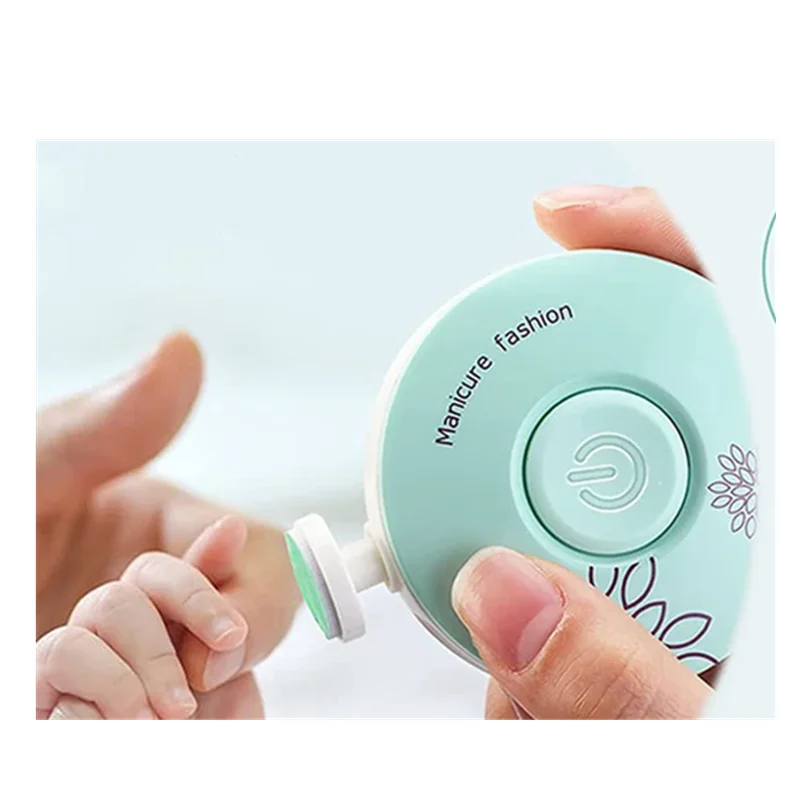 Nail Trimmer Electric Nail Trimmer Kid Nail Polisher Tool Baby Care Kit Manicure Set Easy To Trim Clippers For Newborn