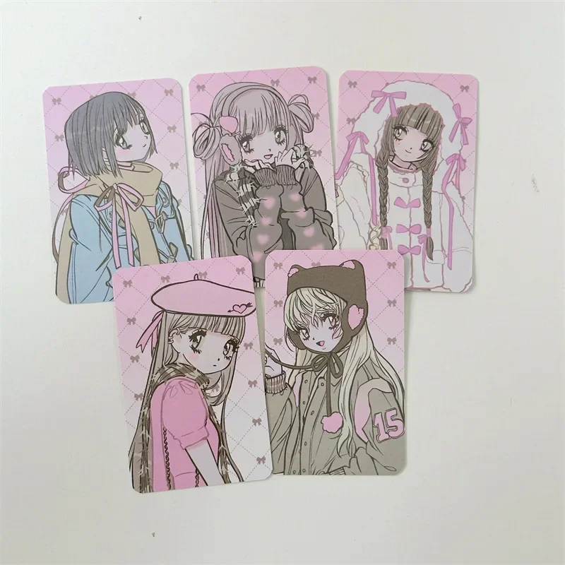 

Новинка в Корейском стиле 3-дюймовая маленькая карточка милый Азиатский стиль Y2k реквизит для фотографий в Корейском стиле для девушек в Instagram