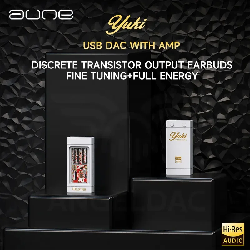 Aune Yuki Amplificador de Decodificação Portátil Hifi Dac Amp Cs43198 Duplo Pcm32bit 768k Dsd256 Vias Equilibrada Usb Dac Headphone Amp Hifigo - Image 4