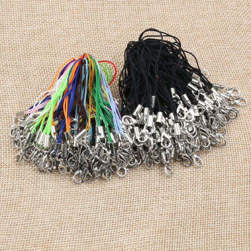 100pcs Ŵ  Lariat Ʈ ڵ  ɼ  Keychains ũ  Ʈ ŷ    ׼  