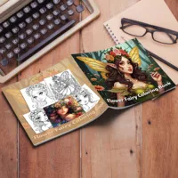 Flowers Fairy Coloring Book For Adults & Teens - Anxiety Relief Perfect Gift Self-painting Adult picture book 2