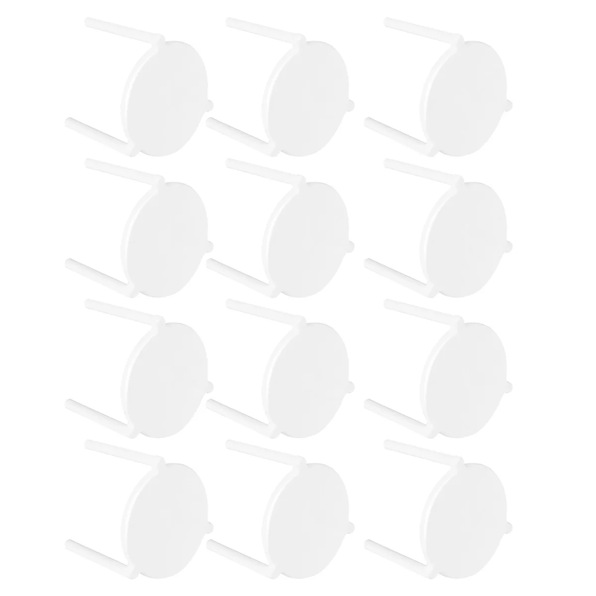 

Pizza Saver Stand White Plastic Tripod Stack For Restaurant Container