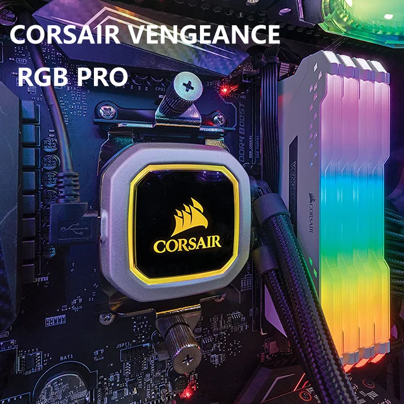 Mémoire RAM - CORSAIR - Vengeance RGB RS DDR4 - 8GB 1x8GB DIMM