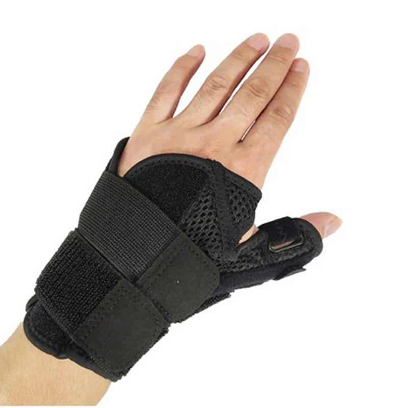 Fitness Thumb Wrist Brace Wraps Carpal Tunnel Arthritis Tendonitis Sprain Wrist Support Bandage Gym Home Sports Hand Protector wrist brace wrist guard wrist support wrist support band