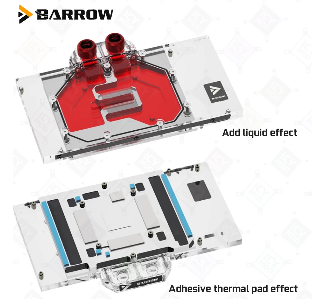 Barrow GPU Water Cooler Block Gigabyte RTX 4090 GAMING OC