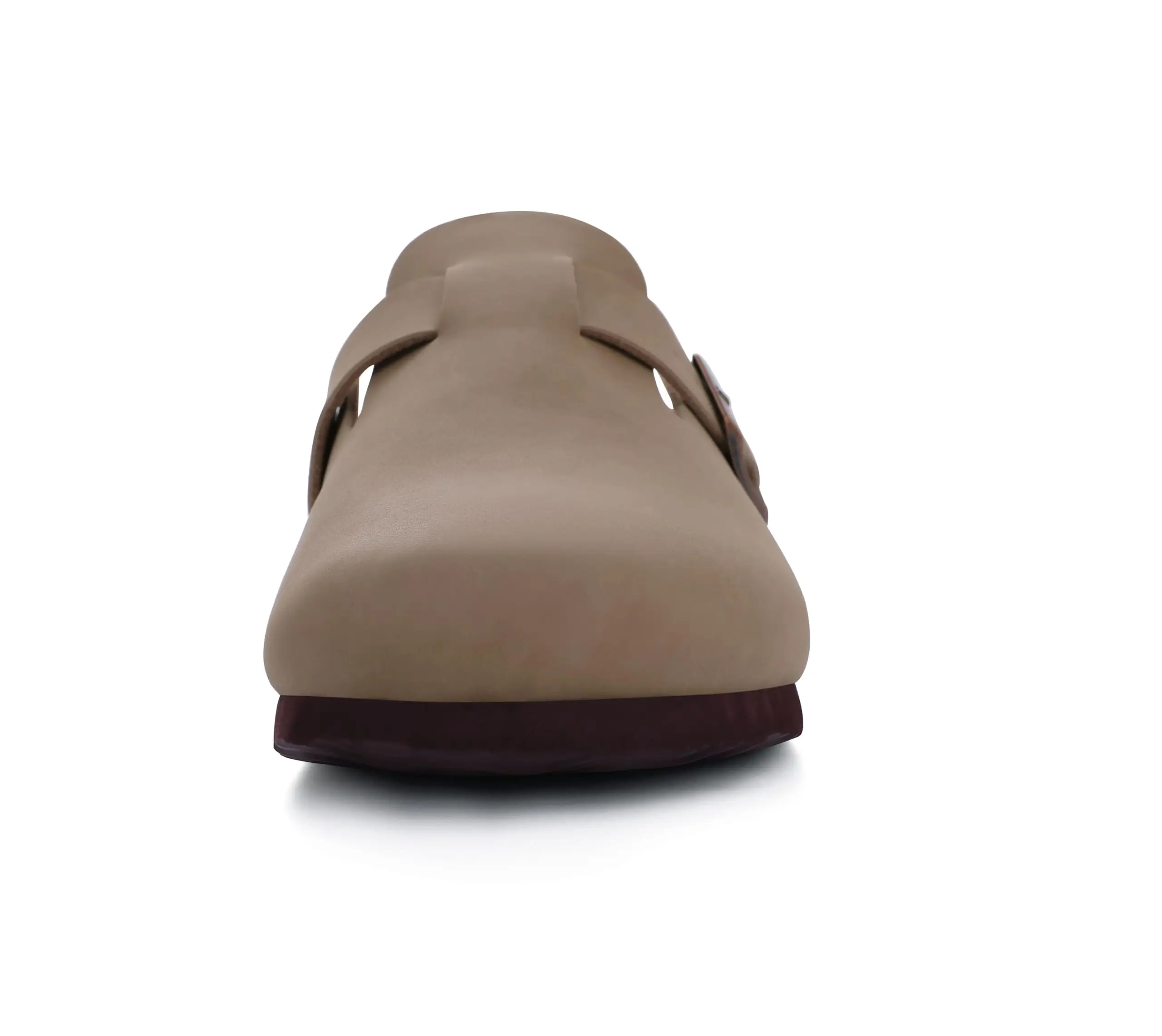 Gacimy Vegan Leather Cork Clogs With Arch Support Unisex Mules_voghion.com