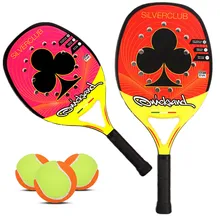 

2021 beach tennis racket carbon fiber EVA foam core lightweight tennis racket