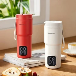 600ml Portable Electric Kettle Travel Heating Cup Multifunction Boiled Water Pot Smart Teapot Adjustable Temperature Kettle 220V