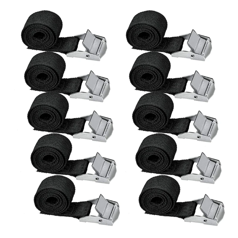 10Pcs Wearproof Fastening Strap Cord with Fixed Buckle Motorbike Cargo Tied Rope Reusable Fastening Cable Drop Shipping 5pcs usb to rs232 com port serial pda 9 pin db9 cable adapter support windows7 wholesale drop shipping