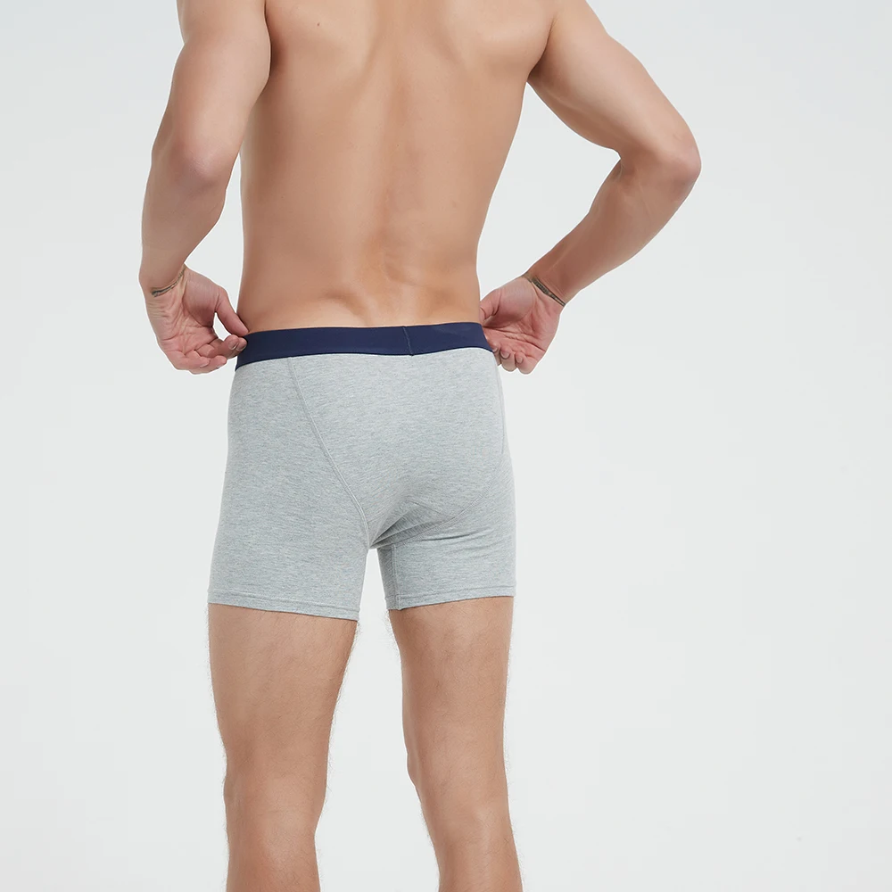 Silver Cotton EMF Shielding Anti-radiation RF Blocking Men's Underwear