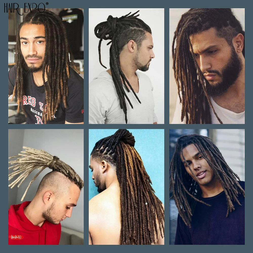 Originea Estensioni Dreadlocks 100% Capelli Umani 8 Pollici Afro Kinky