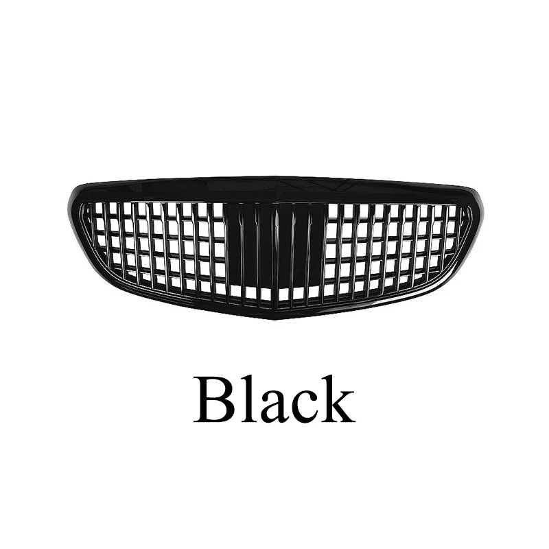 Chrom Silber Auto Grille Für Maybach Benz C Klasse W205 C180L C200L C260L  2015-2018 Vorder Auto Kühlergrill körper Kit - AliExpress