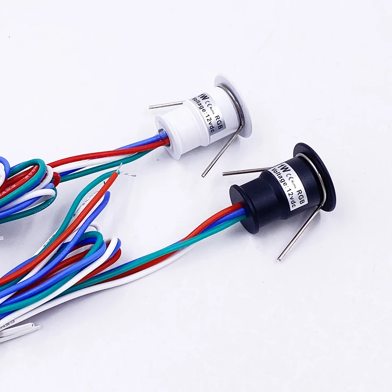 LED Downlight LED Spotlight 12V Mini LED RGB 0.5W 1W 3W Indoor Home Star Light Recessed Spot Light Down Stage KTV DJ Ceiling room decor