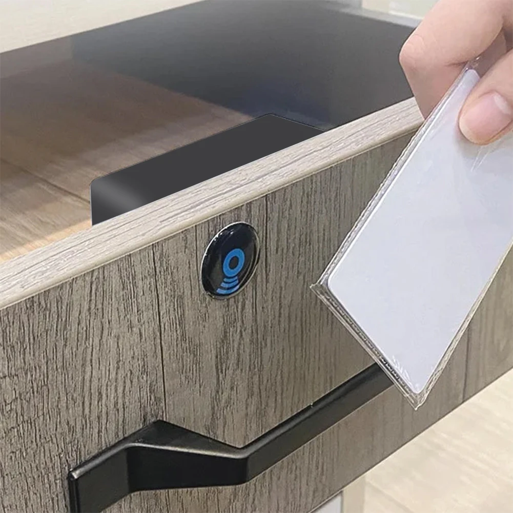 숨겨진 DIY RFID 전자 캐비닛 잠금 장치, 나무 서랍 사물함 찬장용 스마트 센서, 2 키