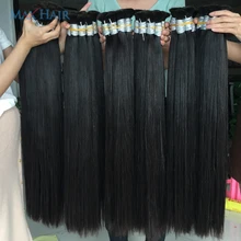  Mega Hair Cabelo Humano Natural Vietnam Remmy Virgin Hair Bulk Bundle 100% Unprocessed Raw Virgin Human Hair Extensions 