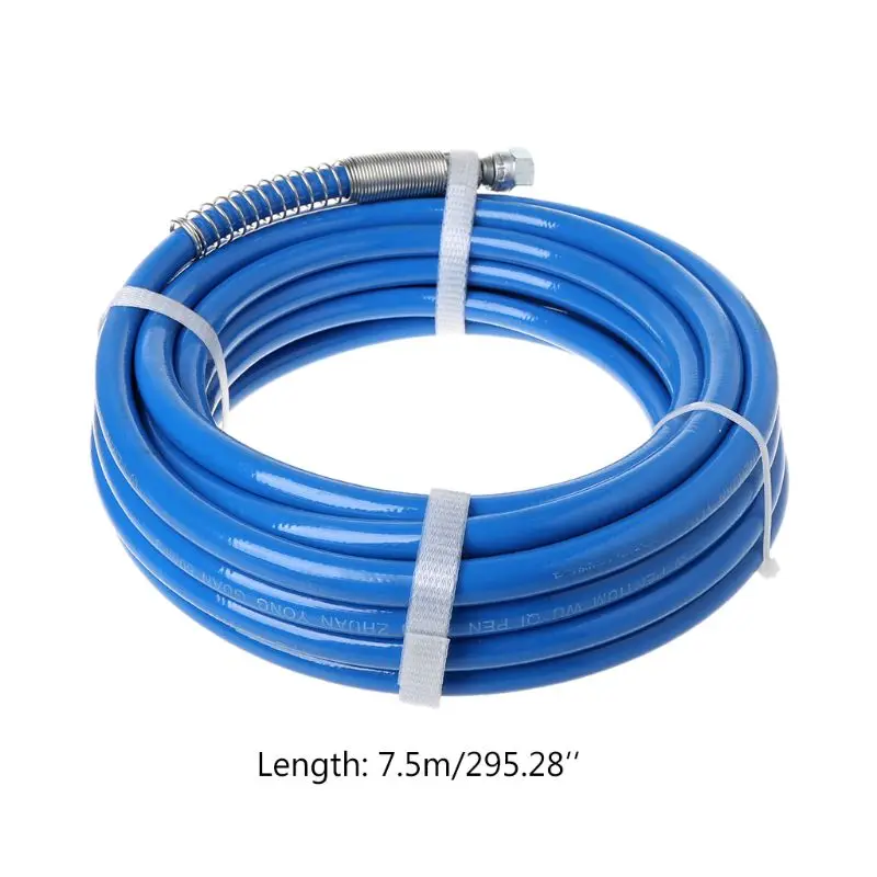 

15m/10m/7.5m Airless Paint Spray Hose Tube Pipe 5000PSI Sprayer Fiber For Sprayer Gun New Dropship