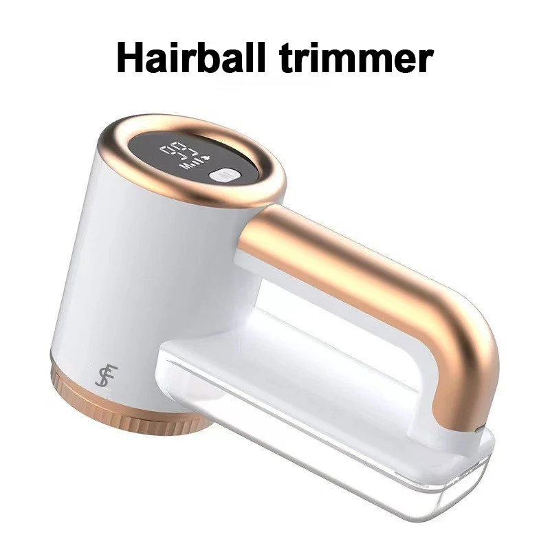 Electric Lint Remover 2000mAh Portable Clothes Sweater Curtains Fuzz Fabric Shaver Adjustable Speed Hairball Trimmer for Couch 2