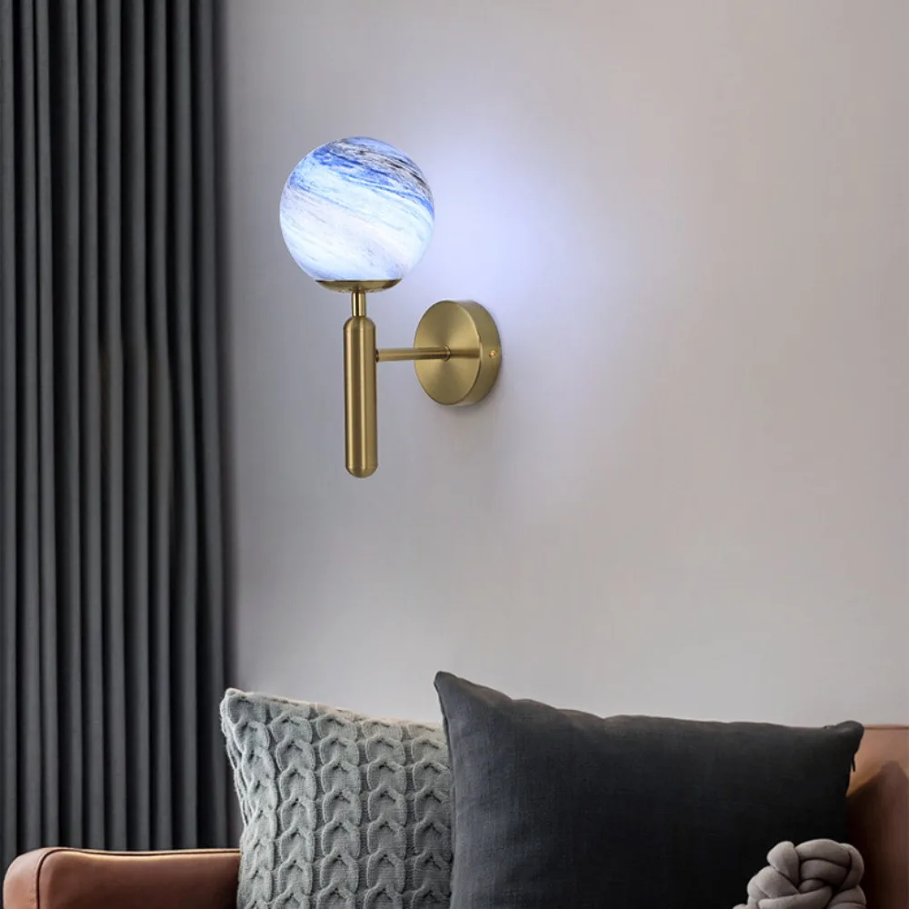 

Room Bedroom Bedside Study Indoor Decoration Fixture Nordic LED Wall Lamps Modern Minimalist Head Lights for Living