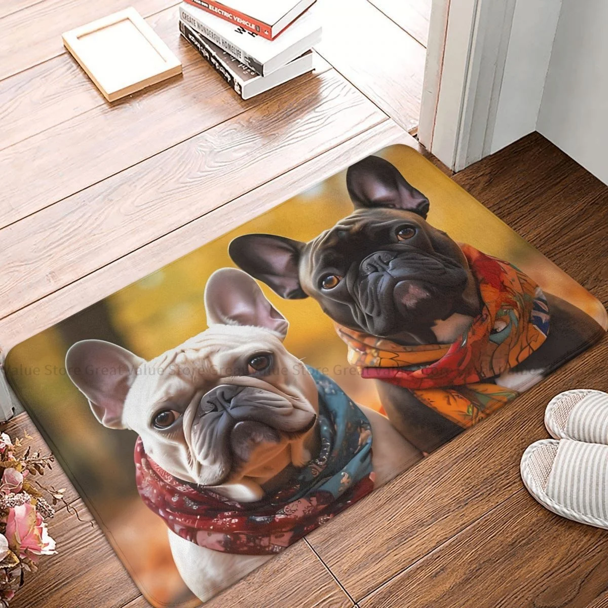 French-Bulldogs-Pet-Dogs-Animal-Bathroom-Non-Slip-Carpet-Frenchies ...