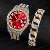 Hip Hop Watch Male Watch Luxury Water Proof Brand Watches Stainless Steel Round Clock Men Quartz Wristwatches Gift Boyfriend 3