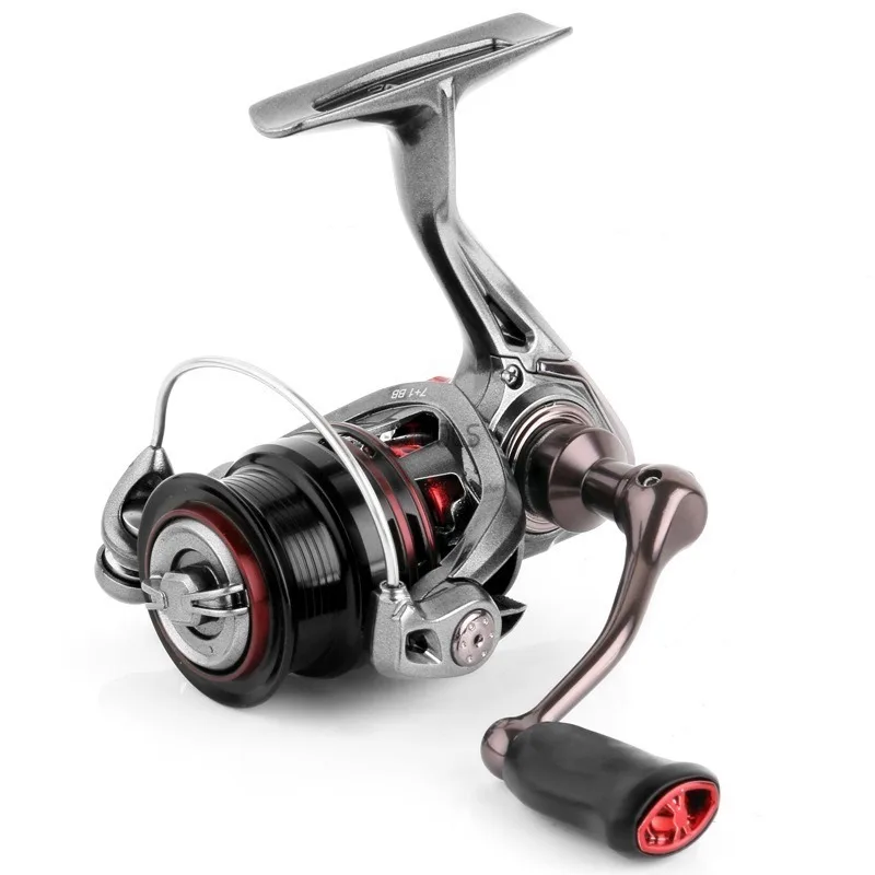 Fishing Reel Micro Textile Wheels 500-800-1000 Fishing Wheel All Metal  Inclined Shallow Cup Fishing Wheel Long Throw Wheel