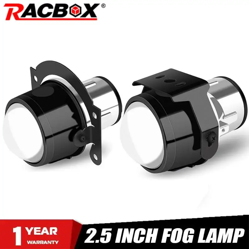 

2.5 inch H11 HID Fog Light Bi-xenon PTF Lens High Low Beam Fog Lamp Metal Projector Use H11 H8 H9 HID LED Lamp Bulbs Accessories