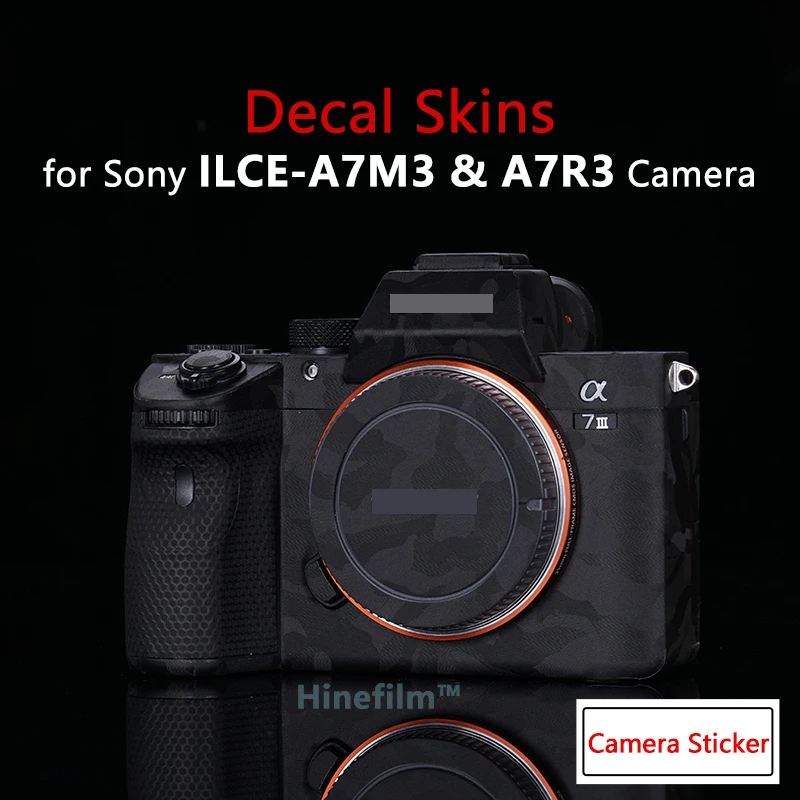 A7S3 Camera Premium Decal Skin Protective Film for Sony A7SIII A7S III  Camera Skin Decal Protector Anti-scratch Cover Sticker