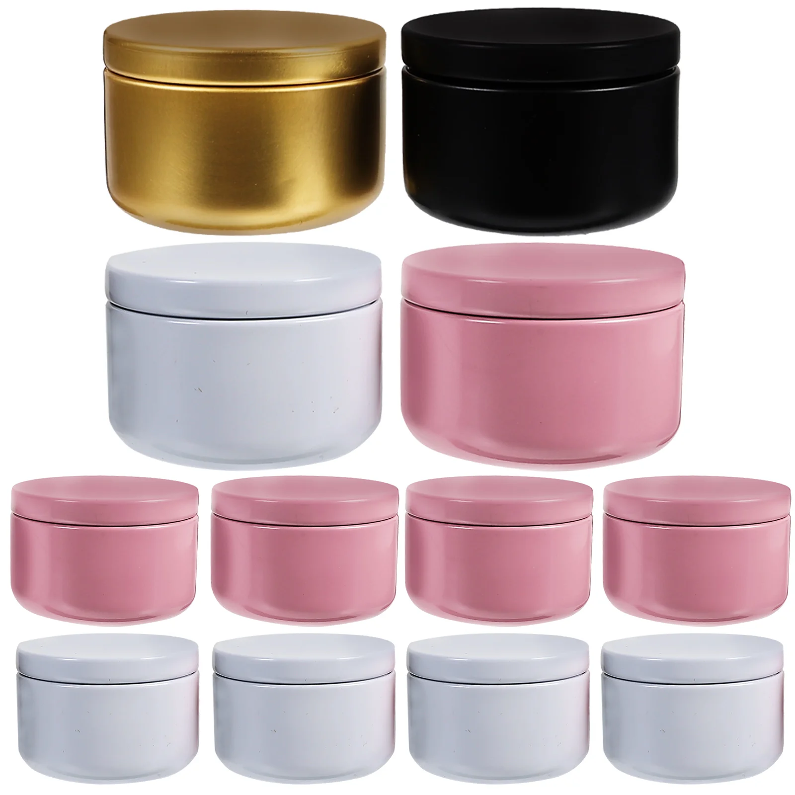 

20pcs Empty Cream Bottles Facial Cream Holder Makeup Cream Jars Handmade Soap Holder