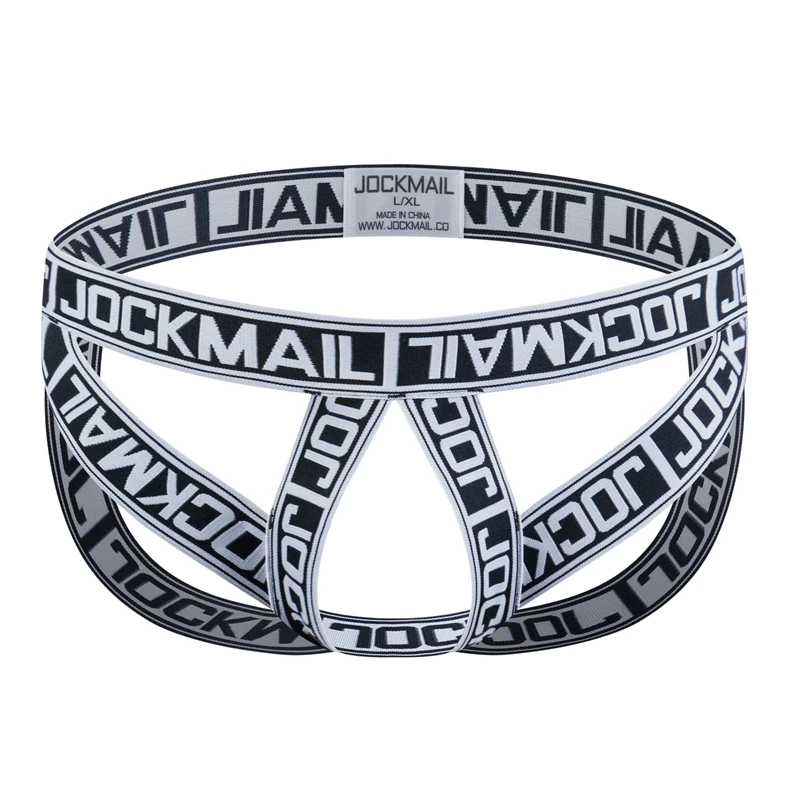 

Трусы-танга JOCKMAIL мужские, пикантные трусы-джоки, стринги, с мешочком, нижнее белье для геев