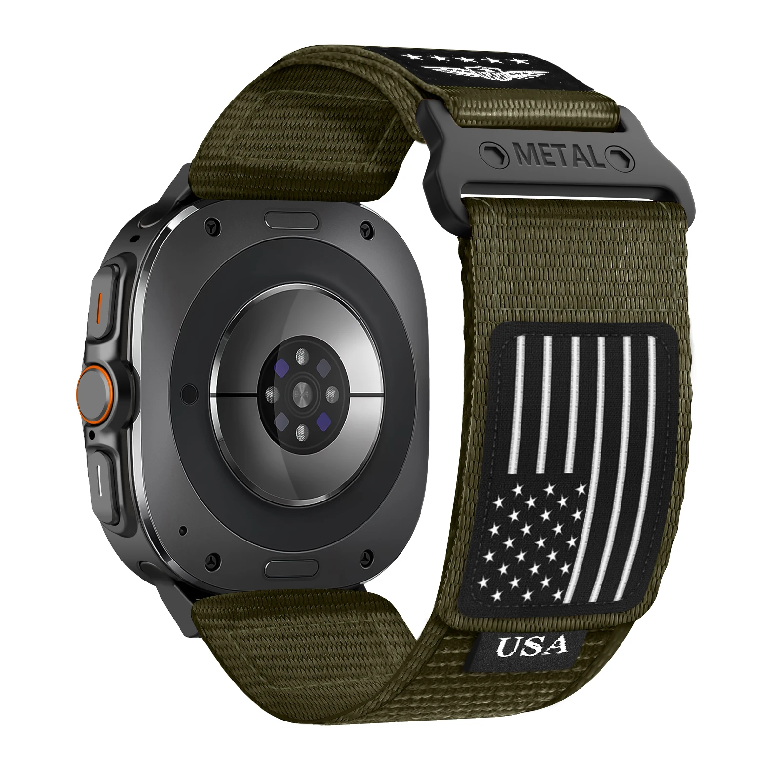 حزام رياضي لساعة سامسونج جالاكسي ، معصم ، حزام ناي...