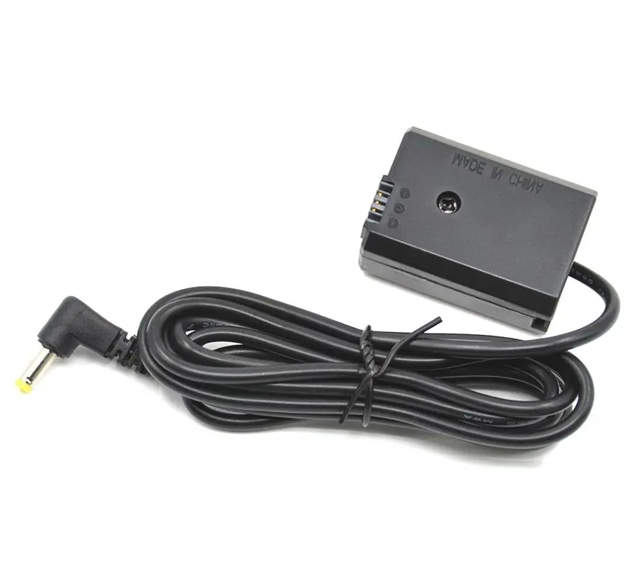 

NP-FW50 Dummy Battery Male Plug AC-PW20 DC Coupler Adapter for Sony ZV-E10 A6000 A6500 A7000 A7II A7S II a7R NEX5 Camera