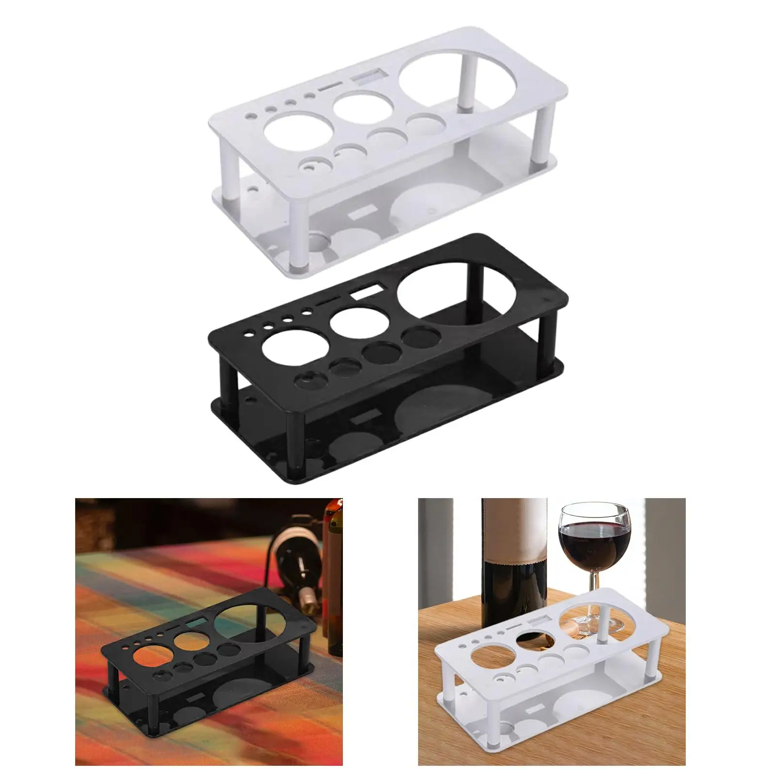 Bartender Tool Holder Professional Cocktail Shaker Stand Bartender Kits Stand Cocktail Bartending Tool Holder for Bar Home Rack