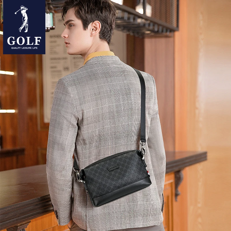 Borsa a tracolla singola da uomo GOLF - immagine 5