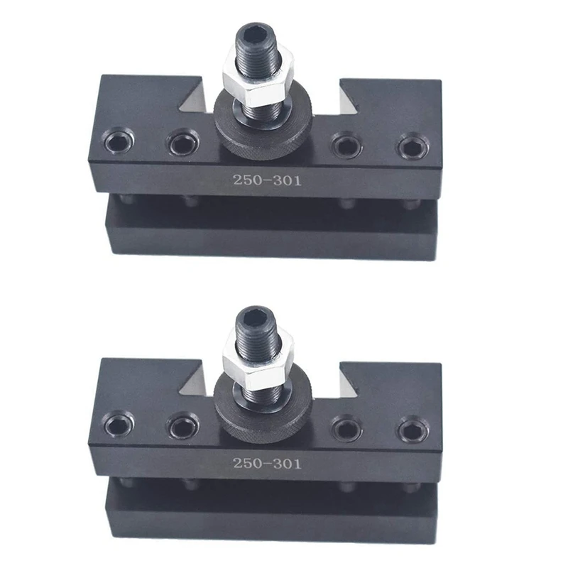 

2X 250-301 Quick Change Turning Facing Lathe Tool Post Holder