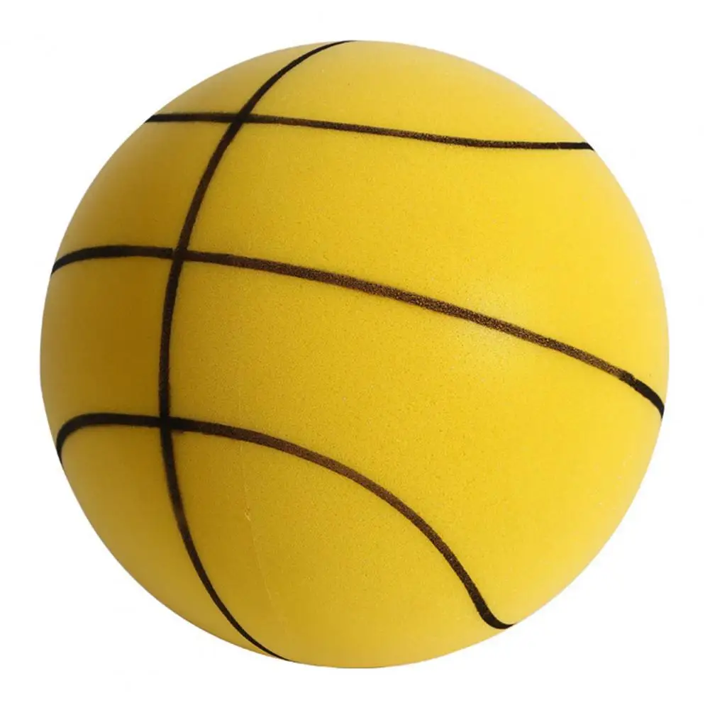 Silent Bounce Ball brinquedo ao ar livre para crianças, interação  pai-filho, basquete silencioso, poliuretano, elasticidade moderada -  AliExpress