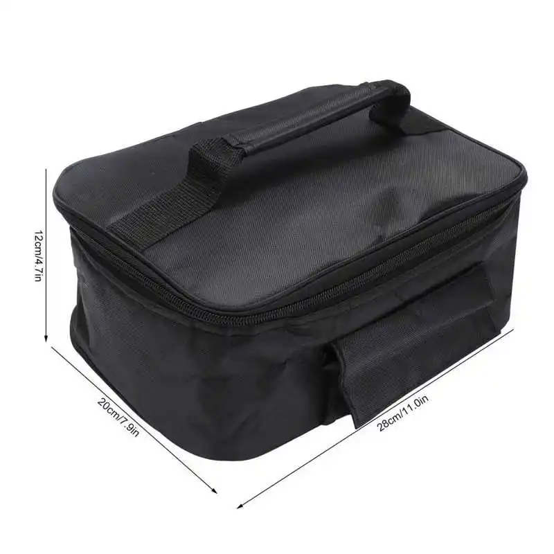 Car Mini Portable Microwave 12V Electric Oven Fast Heating Picnic Box for Travel Camping Food Cooking Travel Accessory